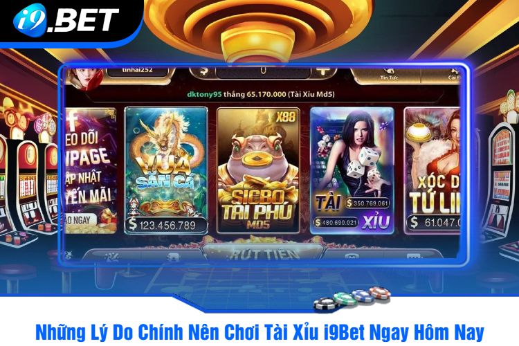 Những Lý Do Chính Nên Chơi Tài Xỉu i9Bet Ngay Hôm Nay